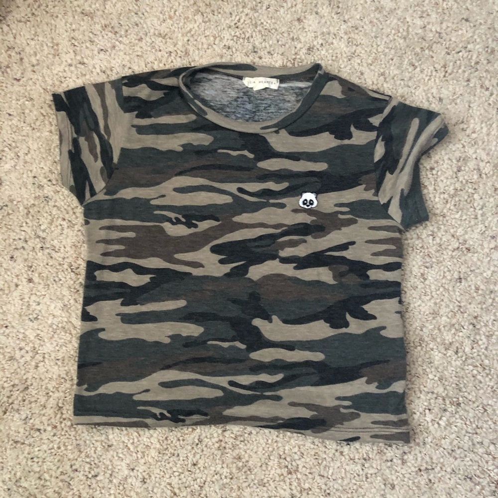 PacSun camo top